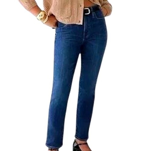J. Crew Denim - J.Crew Curvy Vintage Slim Straight Jeans 32x28 Fair Daybreak Wash Denim Faded